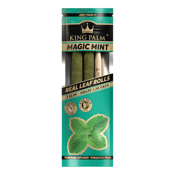 King Palm Flavor 2pk Rolls / Slim / Magic Mint